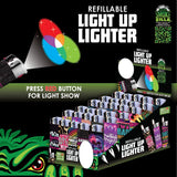 Light Up Lighter - 30 Pieces Per Retail Ready Display 23806