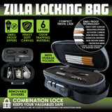 Smell Proof Small Canvas Lock Bag with Tool Organizer - 6 Pieces Per Retail Ready Display 23823
