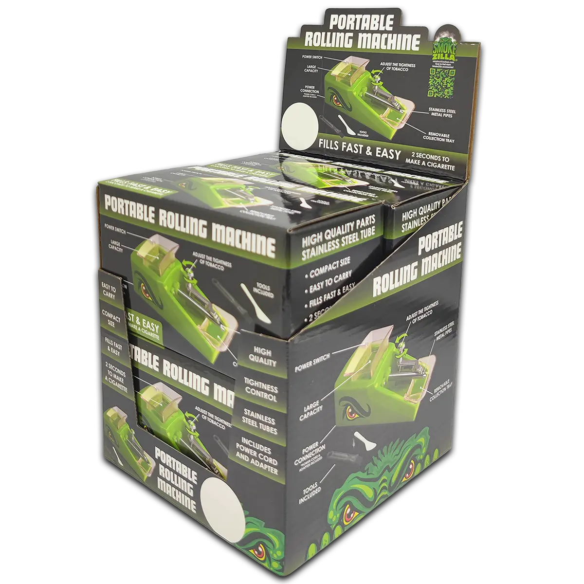 Automatic Tobacco Packing Machine - 4 Pieces Per Retail Ready Display 23860 SMOKEZILLA