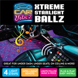 Mood Light Xtreme Starlight Ballz with Remote - 6 Pieces Per Retail Ready Display 24114