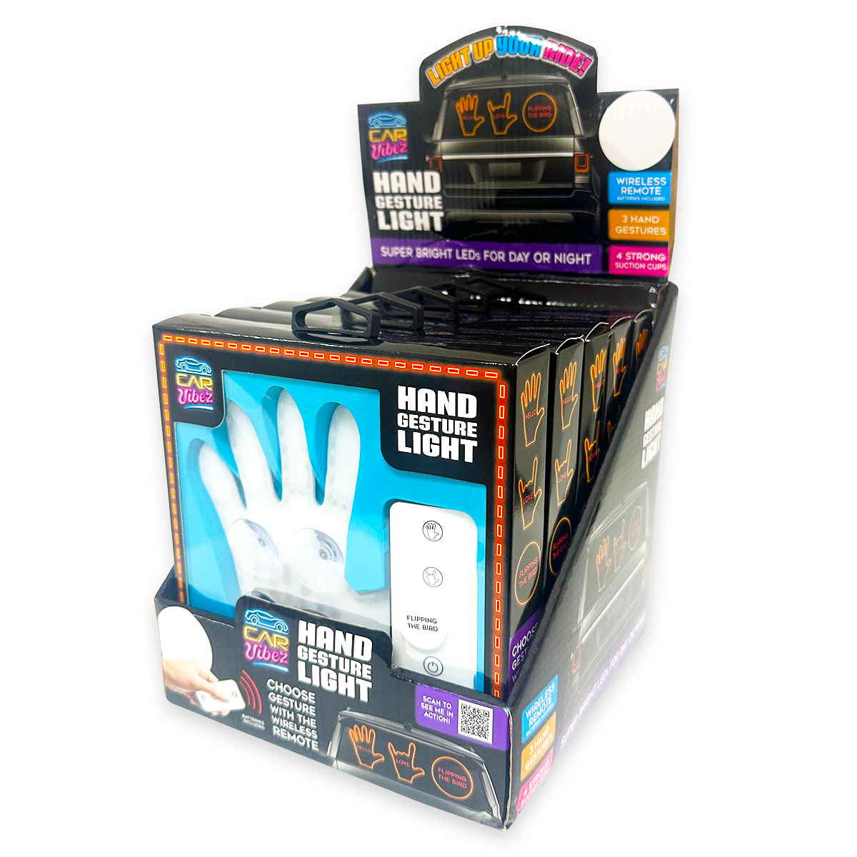 WHOLESALE HAND GESTURE LIGHT 6 PIECES PER DISPLAY 24454 – NOVELTY INC  WHOLESALE