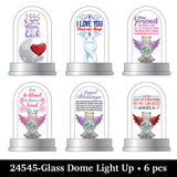 Light-Up Glass Keepsake - 6 Pieces Per Retail Ready Display 24545