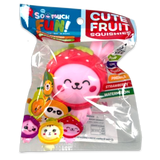 Squish and Squeeze Scented Fruit Buddy Balls - 12 Pieces Per Retail Ready Display 24708