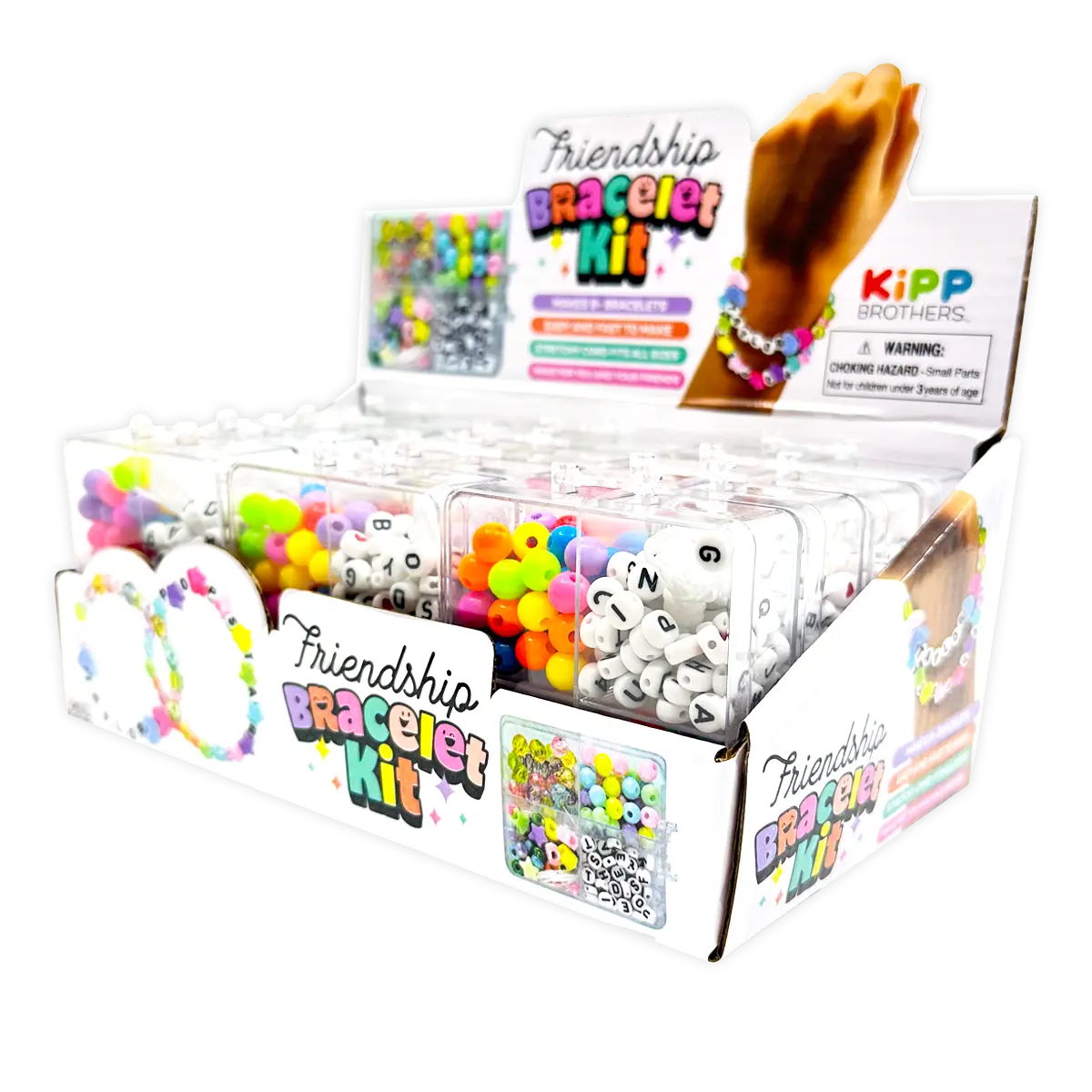 Friendship Bracelet Kit - 12 Pieces Per Retail Ready Display 25134 NOVELTY INC