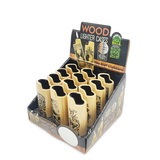 Wood Lighter Case - 12 Pieces Per Retail Ready Display 25137