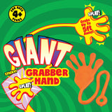 Giant Sticky Grabber Hand - 12 Pieces Per Retail Ready Display 25151