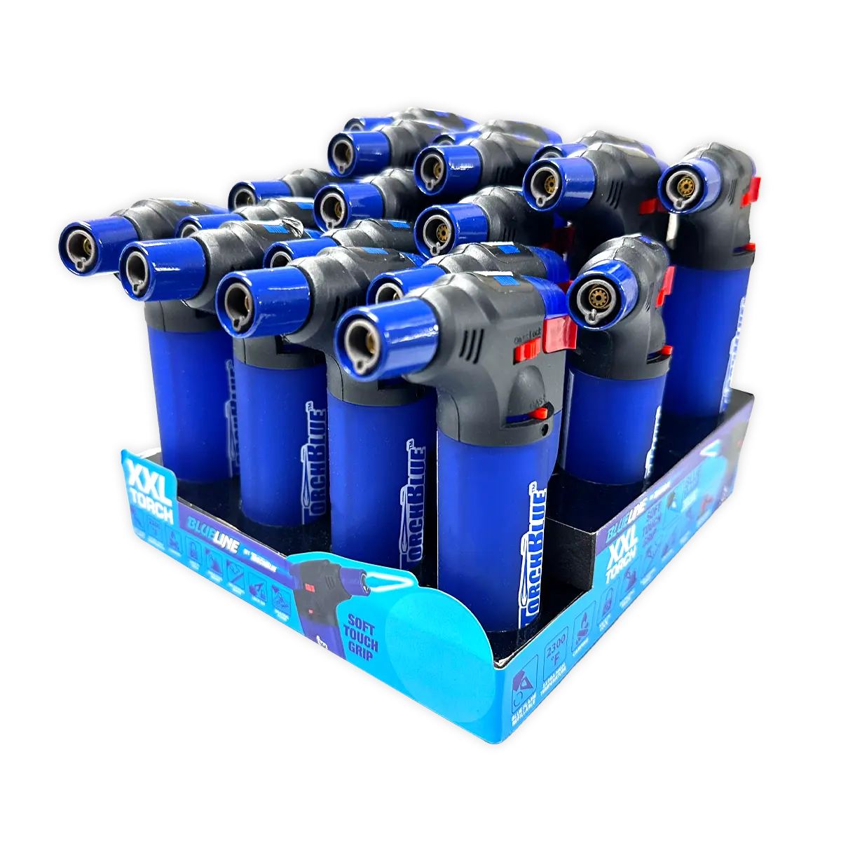 XXL Torch Lighter - 18 Pieces Per Retail Ready Display 41318 XXL Torch Lighter - 18 Pieces Per Retail Ready Display 41318