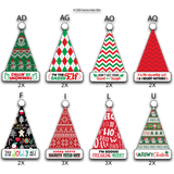 Christmas Hat Assortment Floor Display - 36 Pieces Per Retail Ready Display 88464