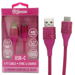 Car Charger / Wall Charger / Charging Cable Pink Power Assortment - 20 Pieces Per Retail Ready Display 88527 GADGET GEAR