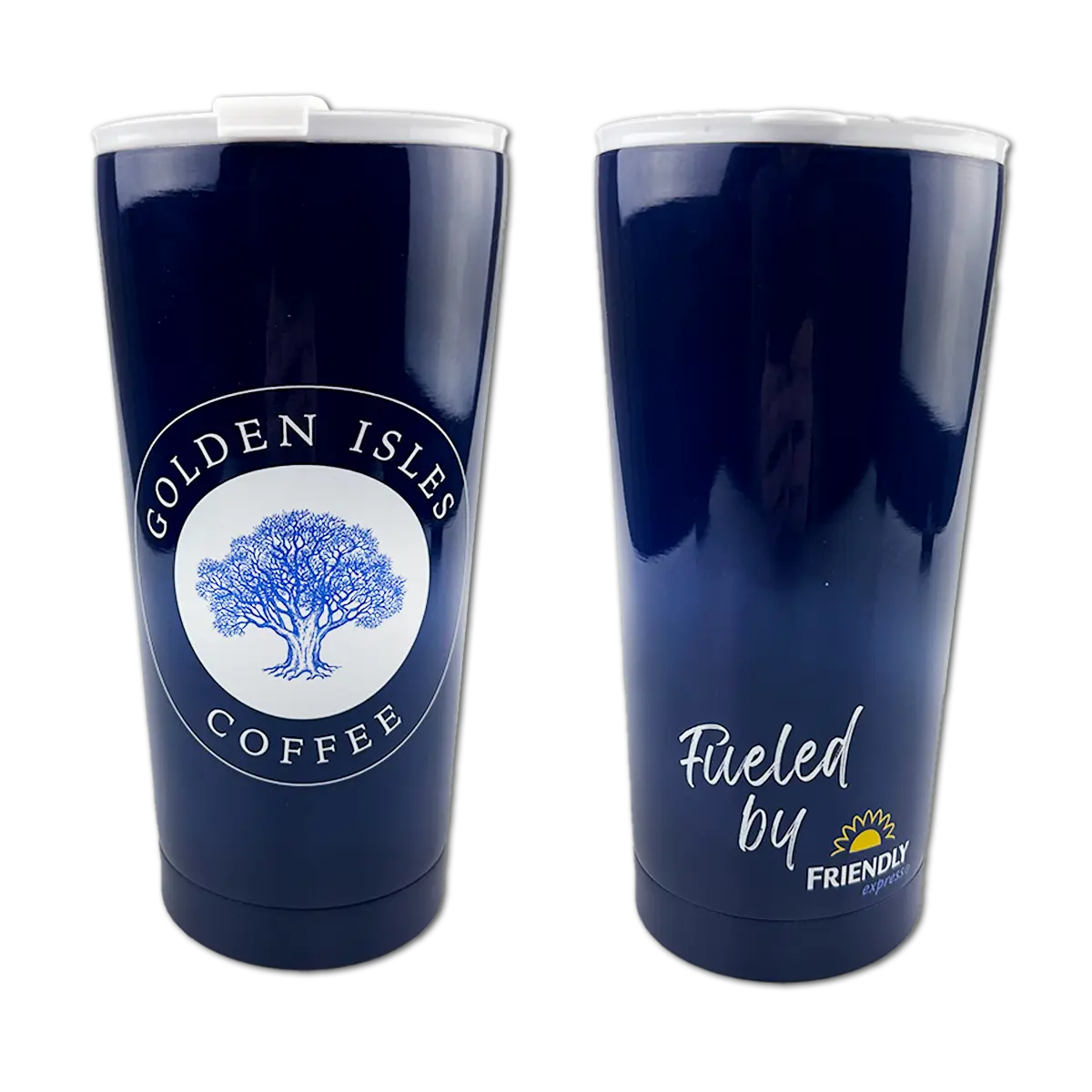 20 oz Stainless-Steel Insulated Printed Cup Friendly Express - 1 Piece Per Pack 41772 ROUGHNECK