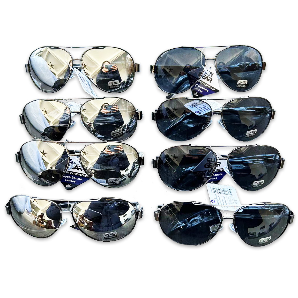 Sunglasses SunGear Assortment- 8 Pieces Per Pack 50254 – NOVELTY