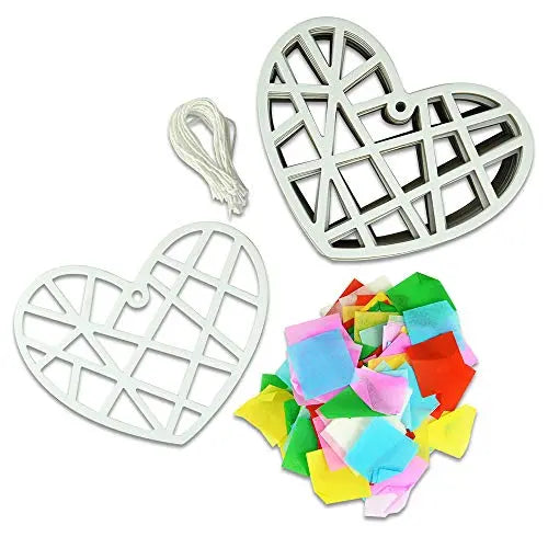 DIY Suncatcher Paper Crafts 24 Pieces Per Pack KIPP BROTHERS