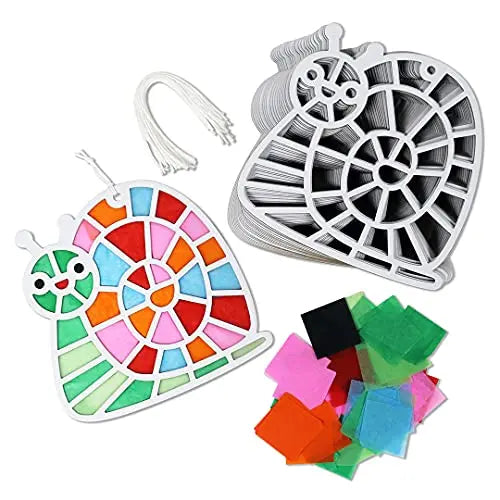 DIY Suncatcher Paper Crafts 24 Pieces Per Pack KIPP BROTHERS