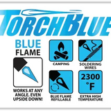 Camo Torch Tower – 3 Tier Metal Countertop Assortment - 39 Pieces Per Retail Ready Display 88671 TORCH BLUE