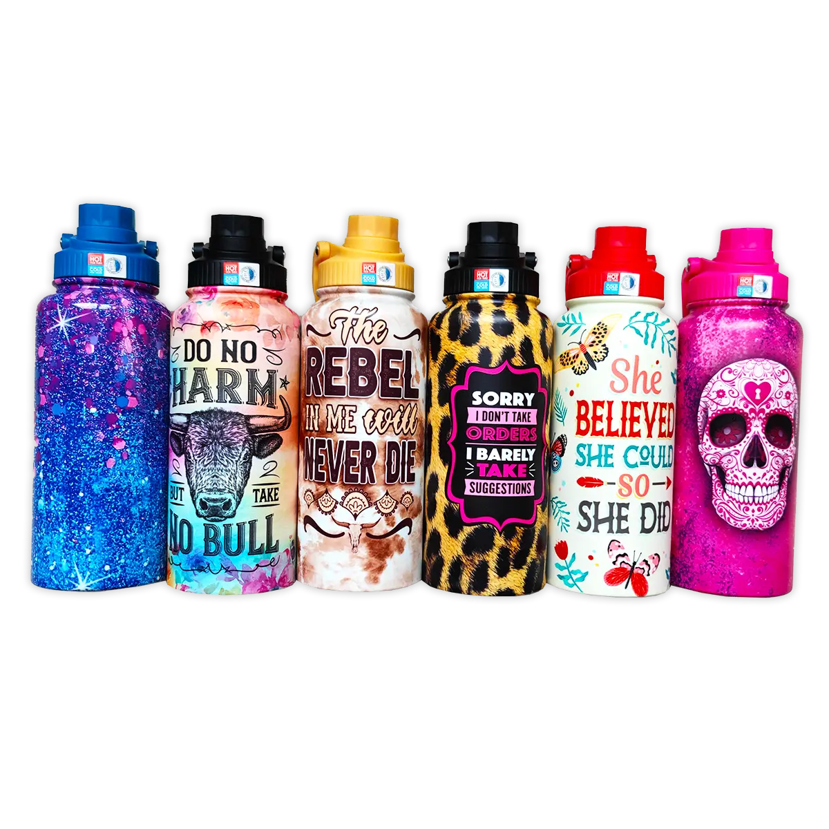 Insulated Drinkware Assortment Floor Display - 24 Pieces Per Retail Ready Display 88486 NOVELTY INC