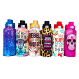 Insulated Drinkware Assortment Floor Display - 24 Pieces Per Retail Ready Display 88486 NOVELTY INC