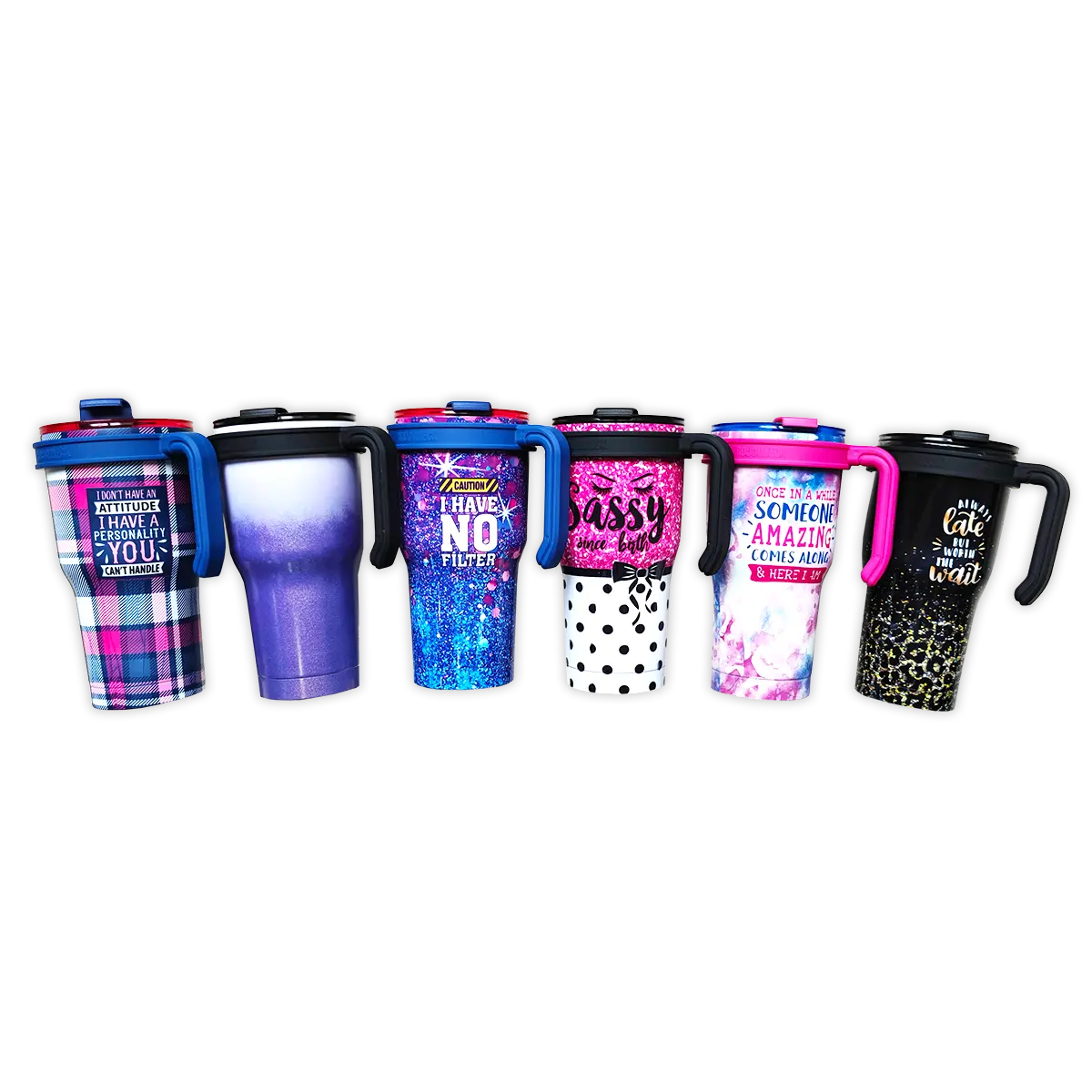 Insulated Drinkware Assortment Floor Display - 24 Pieces Per Retail Ready Display 88486 NOVELTY INC