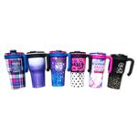 Insulated Drinkware Assortment Floor Display - 24 Pieces Per Retail Ready Display 88486 NOVELTY INC