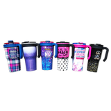 Insulated Drinkware Assortment Floor Display - 24 Pieces Per Retail Ready Display 88486 NOVELTY INC
