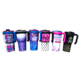 Insulated Drinkware Assortment Floor Display - 24 Pieces Per Retail Ready Display 88486