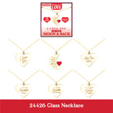 Valentine's Day Glass and Gift Assortment Floor Display - 81 Pieces Per Retail Ready Display 88500