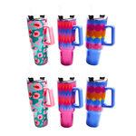 40 oz Insulated Stainless-Steel Patriotic Printed Cups - 12 Pieces Per Retail Ready Kit Display 88539 ROUGHNECK