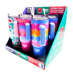 40 oz Insulated Stainless-Steel Patriotic Printed Cups - 12 Pieces Per Retail Ready Kit Display 88539 ROUGHNECK