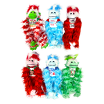 North Pole Fuzzies Yeti Gift Assortment Floor Display - 60 Pieces Per Retail Ready Display Kit 88612 NOVELTY INC