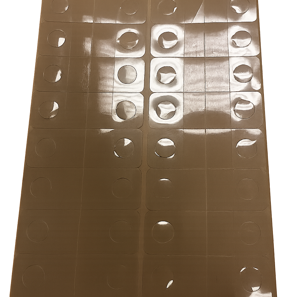 Merchandising Fixture - Adhesive Hang Tabs Sheet - 36 Pieces Per Pack 975230 NOVELTY INC