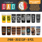 Father's Day Assortment Floor Display - 71 Pieces Per Retail Ready Display 88534