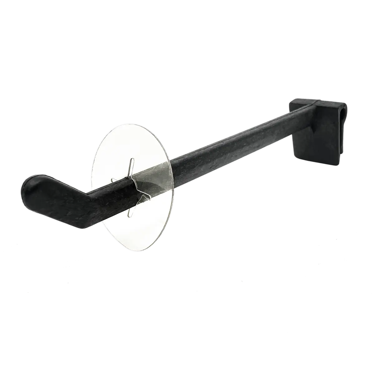 Merchandising Fixture - Long Black Plastic Pegs with Peg Stop - 18 Pieces Per Pack 986080 NOVELTY INC