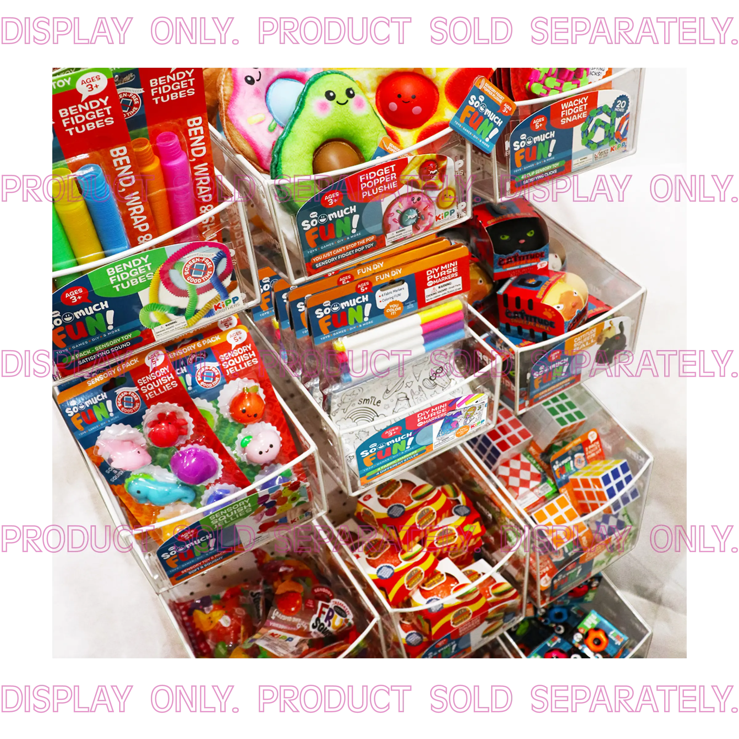 11.75" Tall Clear Vinyl Merchandising Bins - 1 Bin Per Pack 975330 KIPP BROTHERS