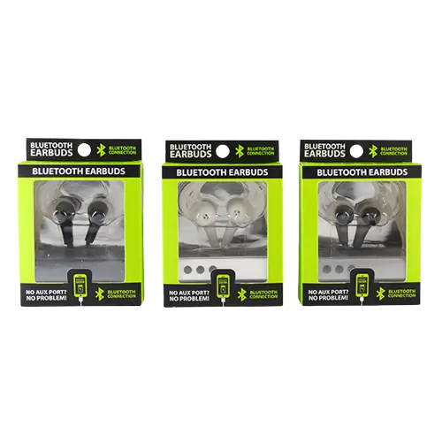 Wireless Sport Earbuds - 3 Pieces Per Pack 21554 GADGET GEAR