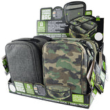Smell Proof Canvas Lock Bag with Tool Organizer - 4 Pieces Per Retail Ready Display 21912