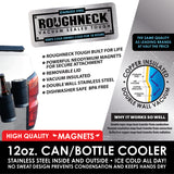 Metal Insulated Magnetic Can and Bottle Cooler - 6 Pieces Per Retail Ready Display 22139