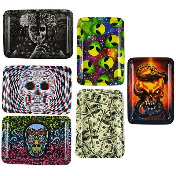 Metal Roll Tray - 6 Pieces Per Retail Ready Display 22310 SMOKEZILLA