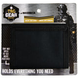 Canvas Velcro Wallet with Id Window - 6 Pieces Per Retail Ready Display 23112
