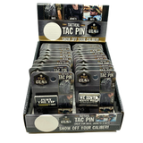Enamel Tac Gear Pin - 24 Pieces Per Retail Ready Display 23502