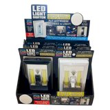 LED Light Switch with Magnets - 6 Pieces Per Retail Ready Display 23692