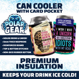 Neoprene Can and Bottle Cooler Coozie with Card Pocket - 6 Pieces Per Retail Ready Display 23737