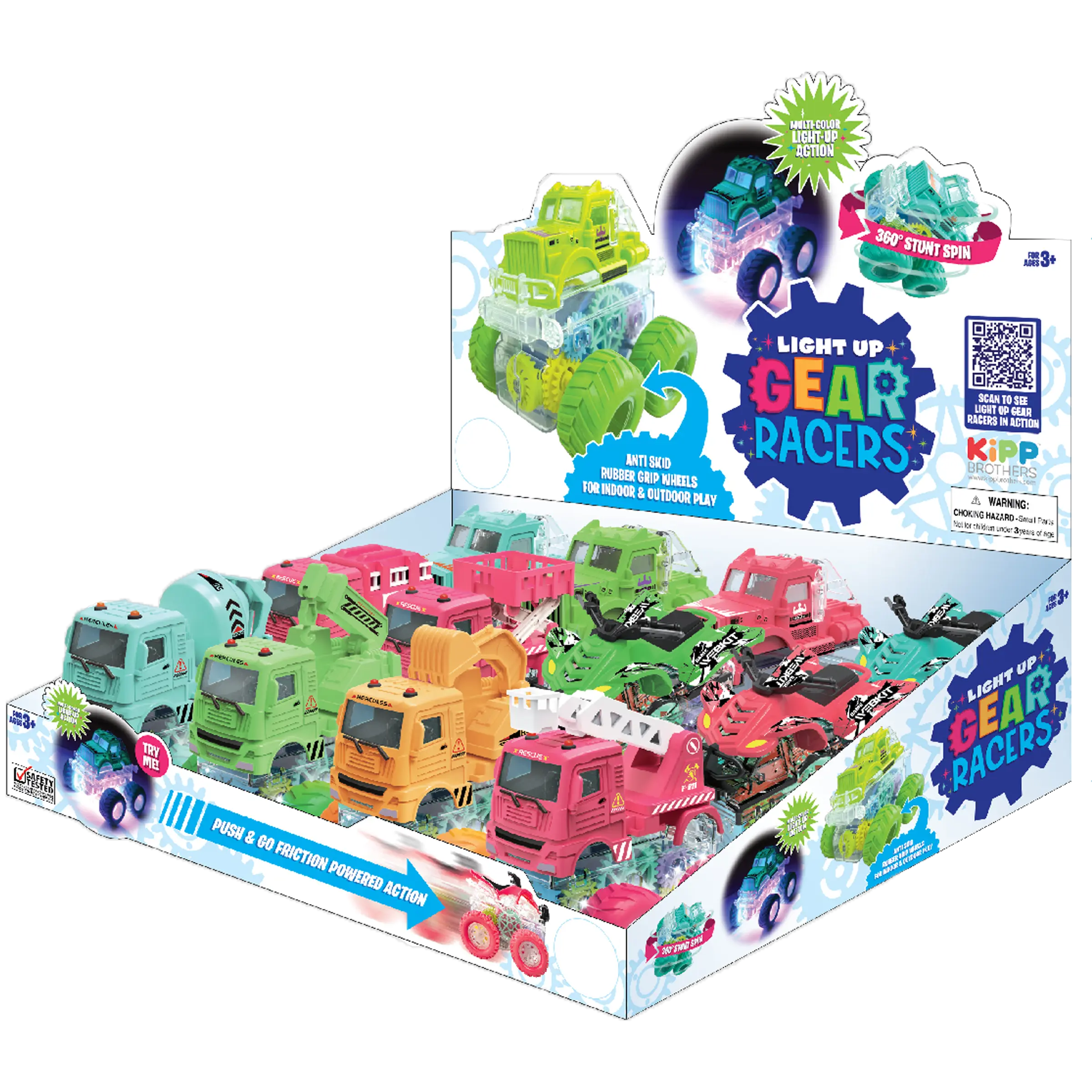 WHOLESALE LIGHT UP VEHICLES TOY CAR 12 PIECES PER DISPLAY 23745