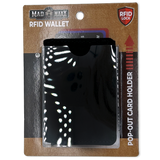 Canvas RFID Block Slim Wallet - 6 Pieces Per Retail Ready Display 23746
