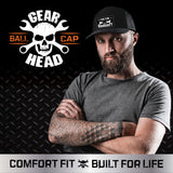 Trucker Hat Gear Head Ball Caps - 6 Pieces Per Retail Ready Display 23753