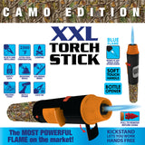 Camo Torch Stick Lighter - 12 Pieces Per Retail Ready Display 23978