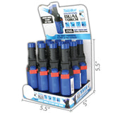 Pivot Head XXL Dual Torch Lighter - 12 Pieces Per Retail Ready Display 24697