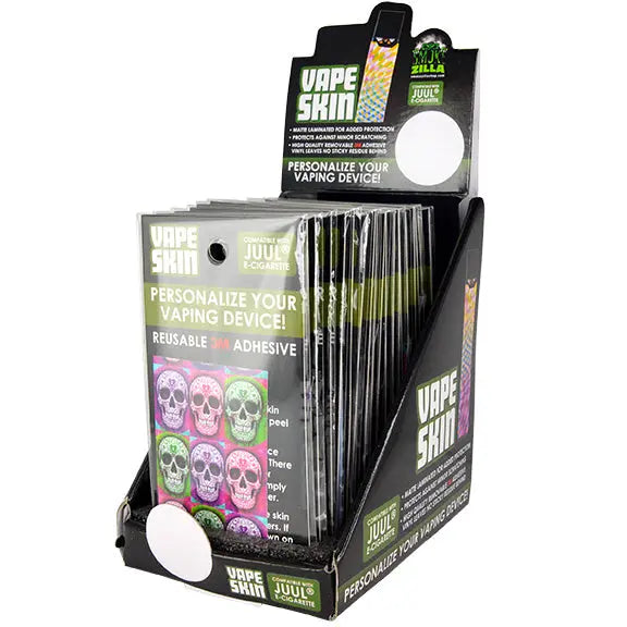 Juul Vape Wrap Skin-18 Pieces Per Retail Ready Display 24850 - NOVELTY INC WHOLESALE Juul Vape Wrap Skin-18 Pieces Per Retail Ready Display 24850 - NOVELTY INC WHOLESALE