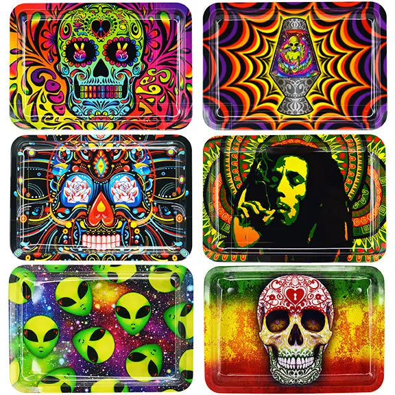 Metal Roll Tray - 6 Pieces Per Retail Ready Display 25232 SMOKEZILLA