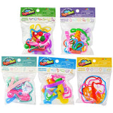 Silicone Extra Wide Shaped Bracelet Pack - 24 Pieces Per Retail Ready Display 26640