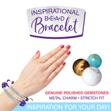 Inspirational Bead Bracelet - 12 Pieces Per Retail Ready Display 26813