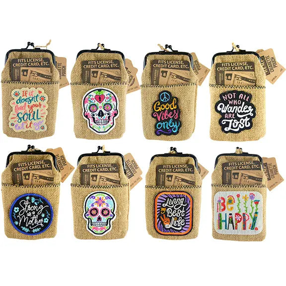 Hemp Cigarette Pouch - 8 Pieces Per Retail Ready Display 27494 SMOKEZILLA